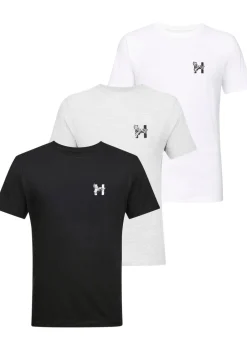 Henleys Multi Triphen T-Shirt (3 Pack)