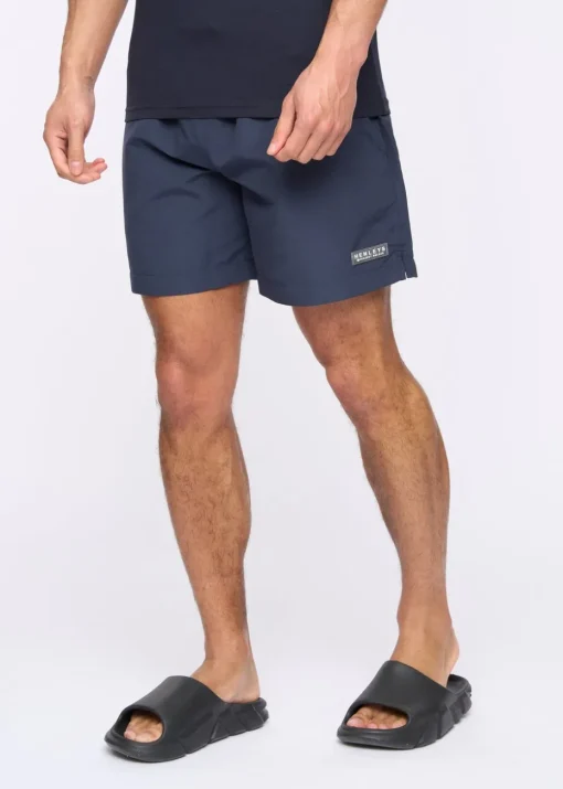 Henleys Navy Henycore Swim Shorts