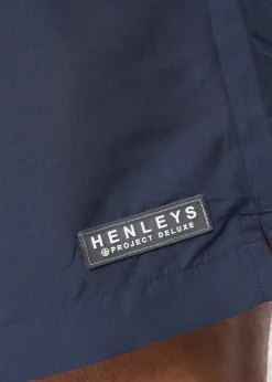 Henleys Navy Henycore Swim Shorts