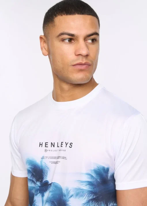 Henleys  Optic White Hennicane T-Shirt