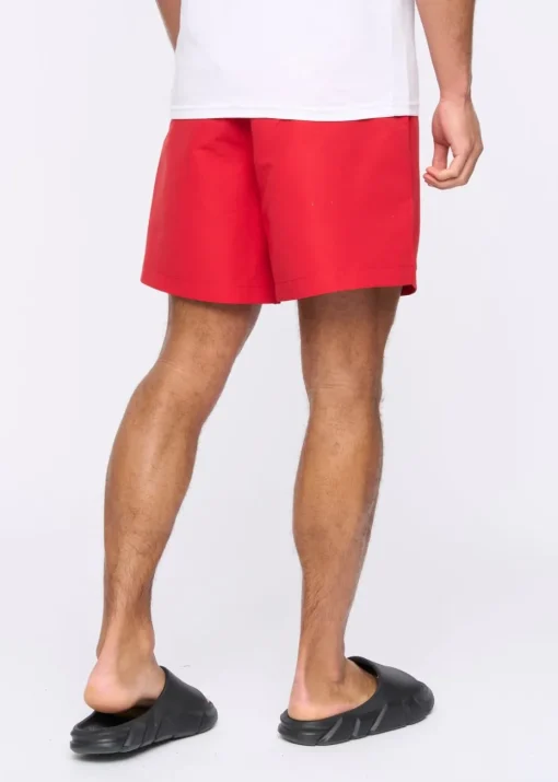 Henleys Red Henybold Swim Shorts