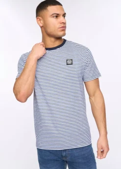 Henleys White Henbrett Stripe T-Shirt