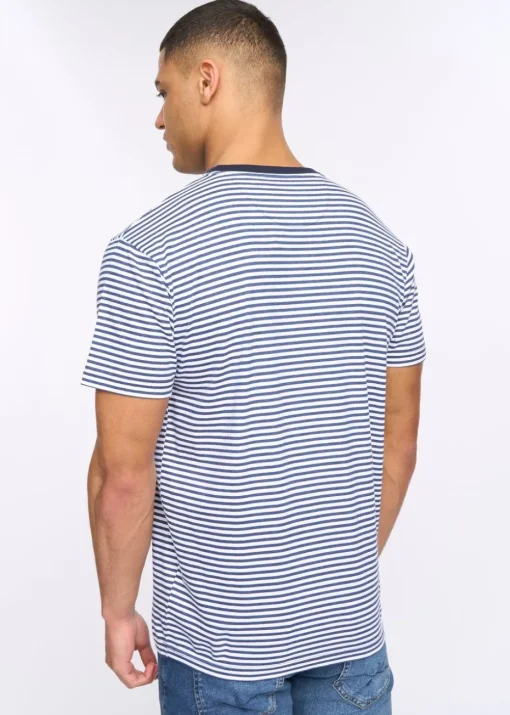 Henleys White Henbrett Stripe T-Shirt