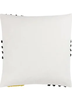 Heya Home Elmer Tufted Filled Cushion (45cm x 45cm x 8cm)