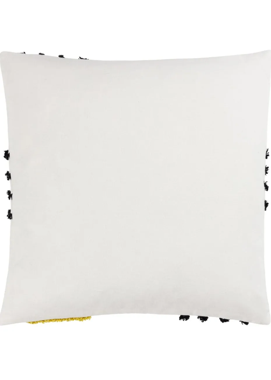 Heya Home Elmer Tufted Filled Cushion (45cm x 45cm x 8cm)