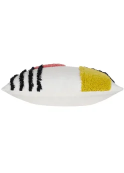 Heya Home Elmer Tufted Filled Cushion (45cm x 45cm x 8cm)