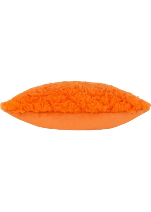 Heya Home Fluff Ball Faux Fur Filled Cushion (45cm x 45cm x 8cm)