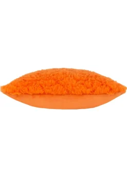 Heya Home Fluff Ball Faux Fur Filled Cushion (45cm x 45cm x 8cm)