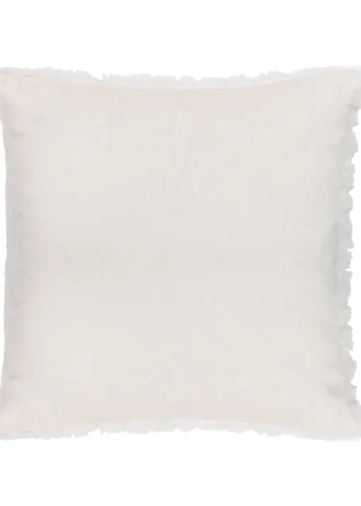 Heya Home Fluff Ball Faux Fur Filled Cushion (45cm x 45cm x 8cm)