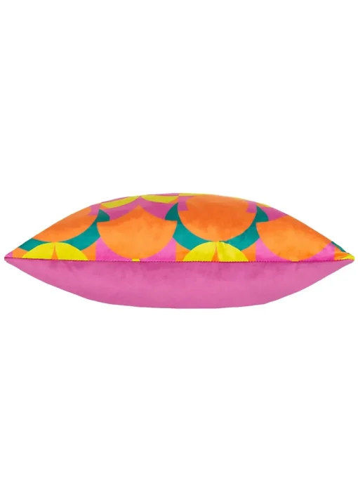 Heya Home Raeya Velvet Filled Cushion (45cm x 45cm x 8cm)