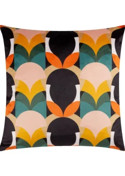 Heya Home Raeya Velvet Filled Cushion (45cm x 45cm x 8cm)