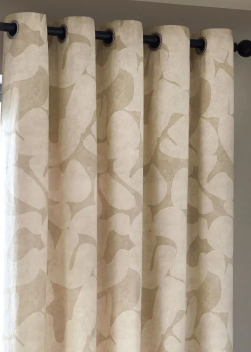 Hoem Brinn Abstract Eyelet Curtains