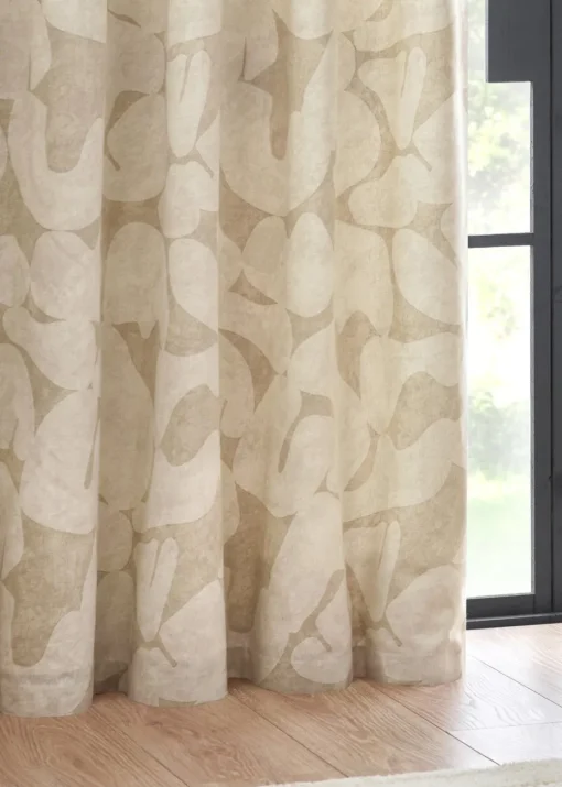 Hoem Brinn Abstract Eyelet Curtains