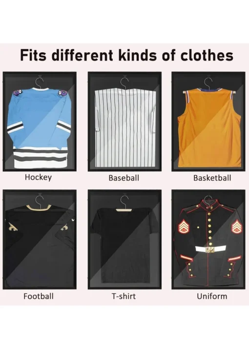 HOMCOM Football Shirt Frame with UV Protection Acrylic Panel