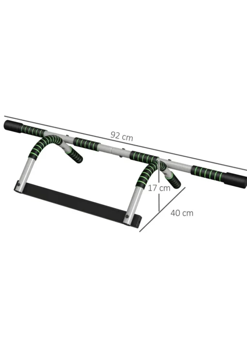 HOMCOM Indoor Fitness Door Horizontal Bar Pull-ups Home Gym Upper Body Workout