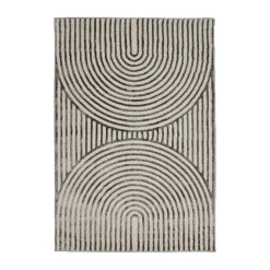 Homemaker Arcs Natural Rug