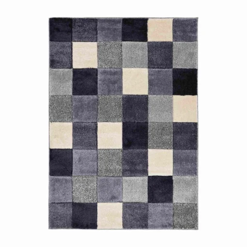 Homemaker Blue Blocks Rug