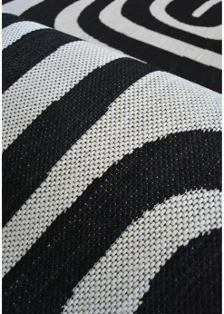 Homemaker Compass Monochrome Zebra Rug