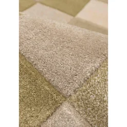 Homemaker Green Blocks Rug