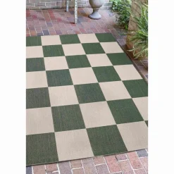 Homemaker Green Chequer Rug