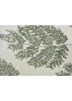 Homemaker Green Villa Leaf Rug