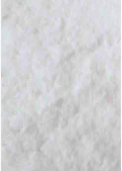 Homemaker Ivory Luxury Fur Single Rug