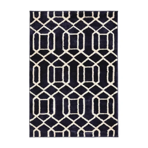 Homemaker Lattice Navy Rug