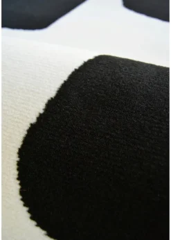 Homemaker Maestro Black Geo Blocks Rug