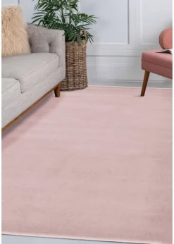 Homemaker Maestro Pink Plain Rug