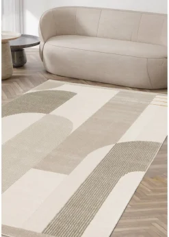 Homemaker Milan Abstract Natural Rug