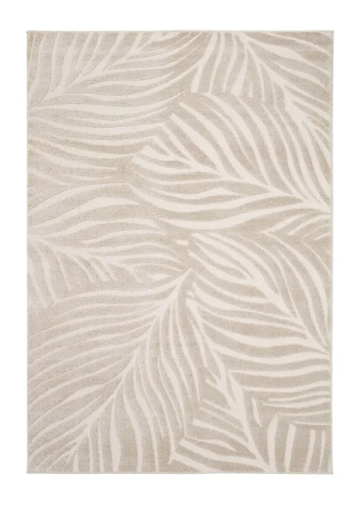 Homemaker Milan Leaves Natural Rug