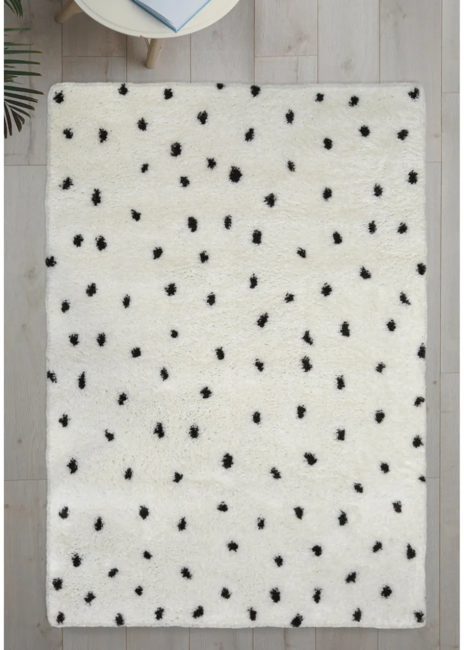 Homemaker Mono Snug Shaggy Spot Rug