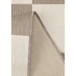Homemaker Natural Chequer Runner Rug