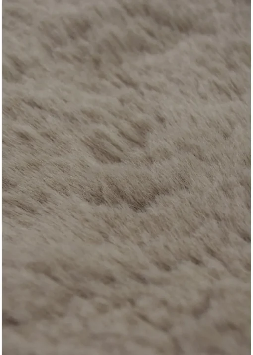 Homemaker Natural Luxury Fur Single Rug