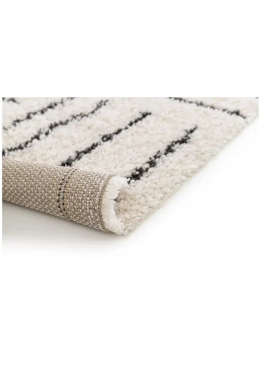 Homemaker Nomad Blocks Shaggy Beige Rug