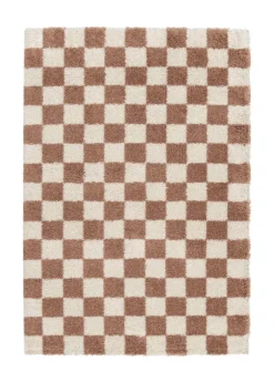 Homemaker Nomad Checks Terracotta Rug