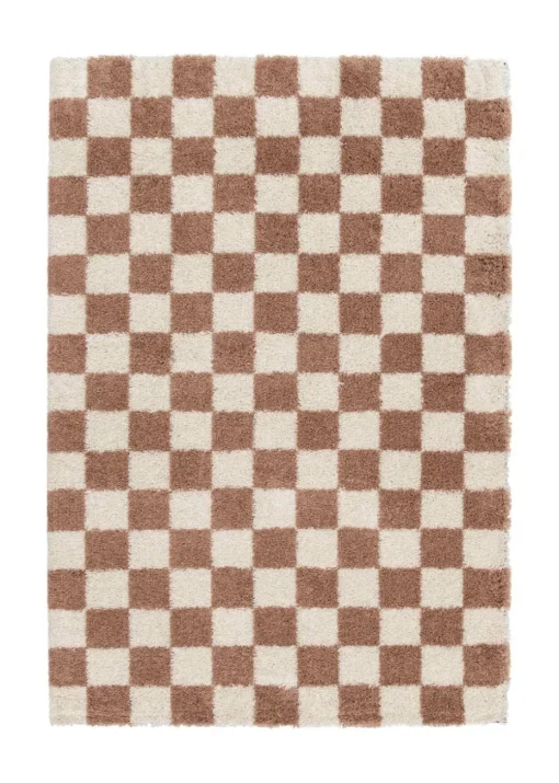 Homemaker Nomad Checks Terracotta Rug