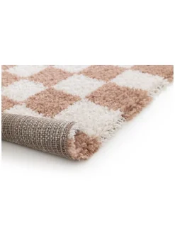 Homemaker Nomad Checks Terracotta Rug
