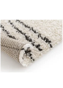 Homemaker Nomad Diamonds Shaggy Cream Rug