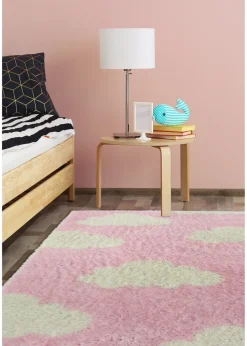 Homemaker Pink Cloud Snug Rug
