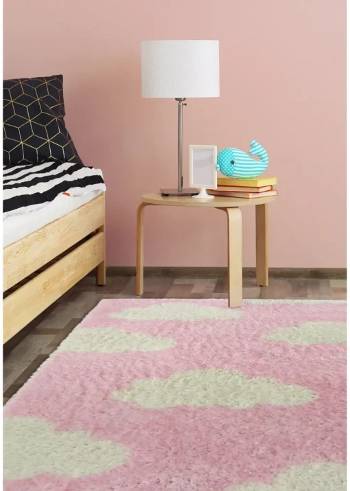 Homemaker Pink Cloud Snug Rug