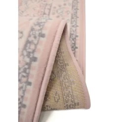 Homemaker Pink Traditional Rug