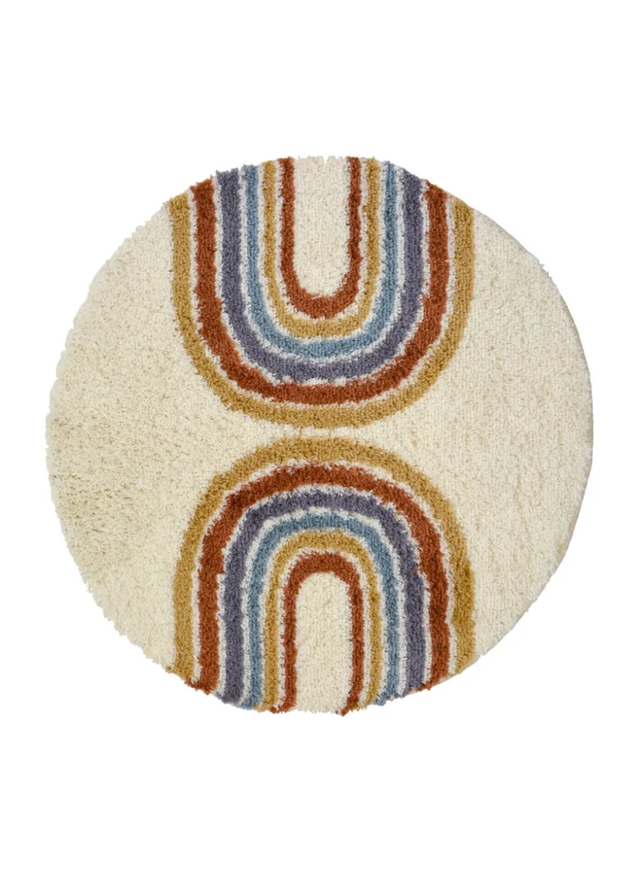 Homemaker Rainbow Circular Snug Rug