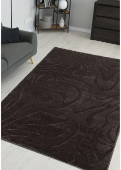 Homemaker Reef Ripple Charcoal Anthracite Rug