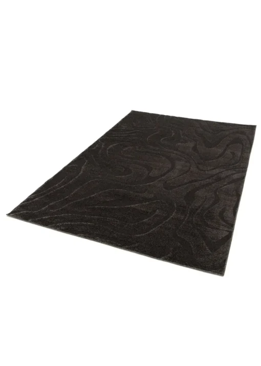 Homemaker Reef Ripple Charcoal Anthracite Rug