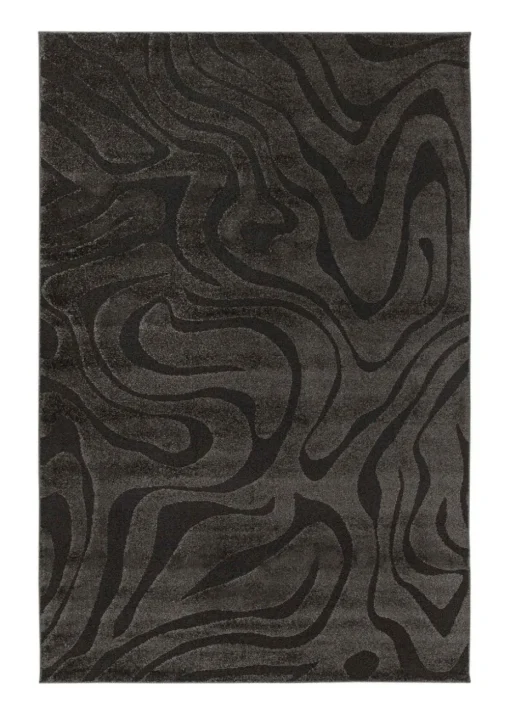 Homemaker Reef Ripple Charcoal Anthracite Rug