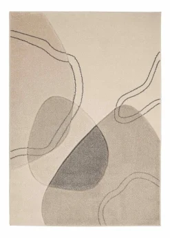 Homemaker Sara Carved Abstract Natural Rug