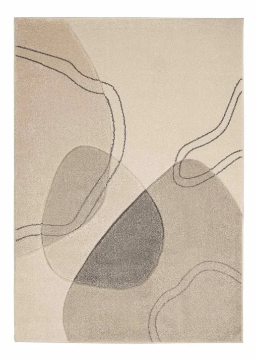 Homemaker Sara Carved Abstract Natural Rug