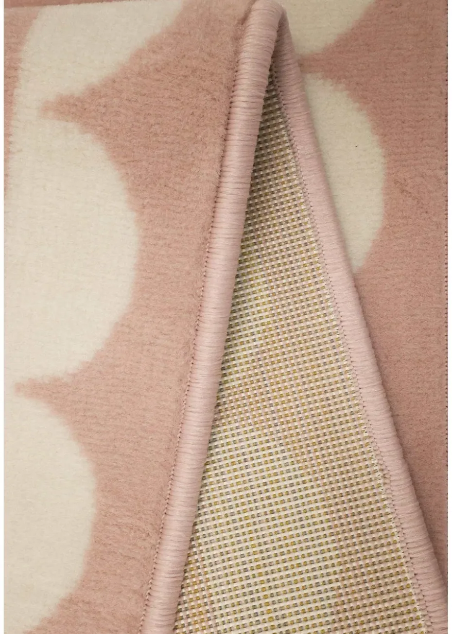 Homemaker Scallop Blush Rug