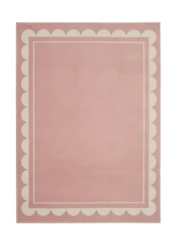 Homemaker Scallop Blush Rug